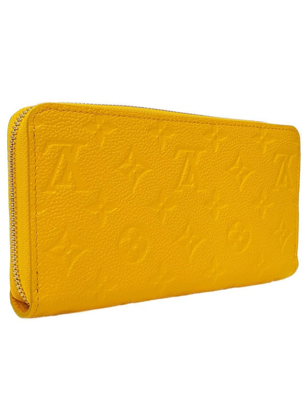 Louis Vuitton Wallet Long Zipper Monogram Empreinte Round Zippy Brown